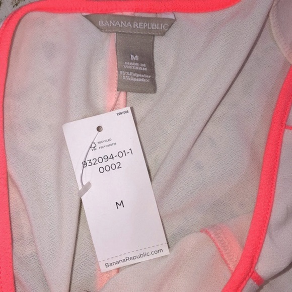 Banana Republic medium cream color dress top; new - Picture 3 of 3